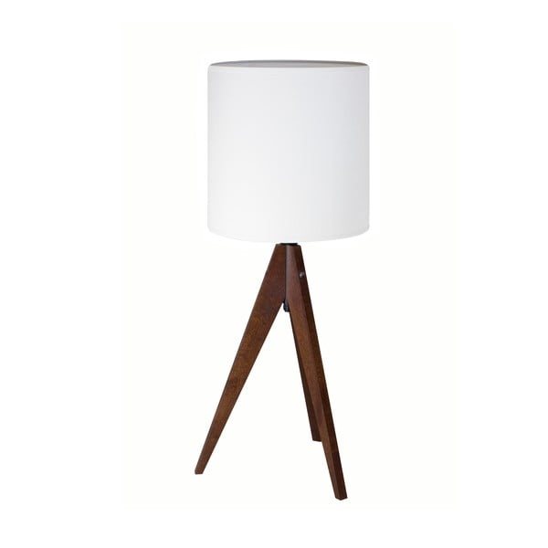 Lampa stołowa  Artist White/Brown, 40x25 cm