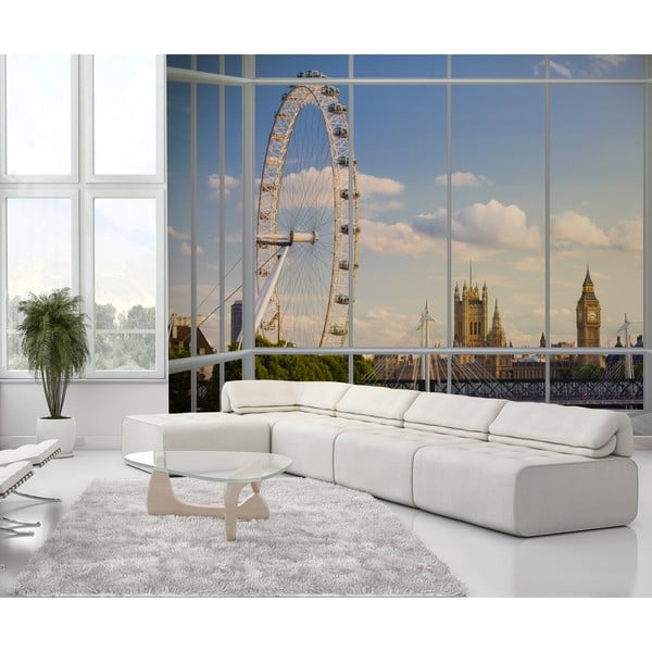 Tapeta wielkoformatowa Widok na Londyn, 315x232 cm