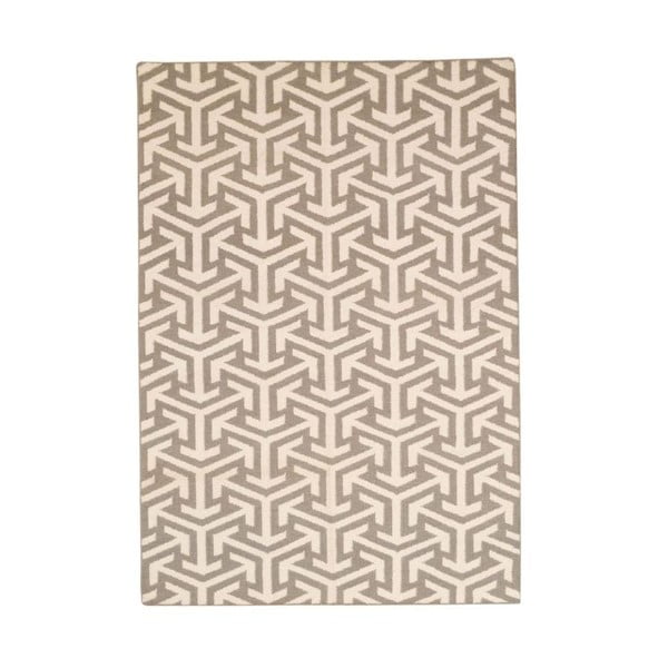 Ręcznie tkany dywan Kilim Grey 103, 120x180 cm