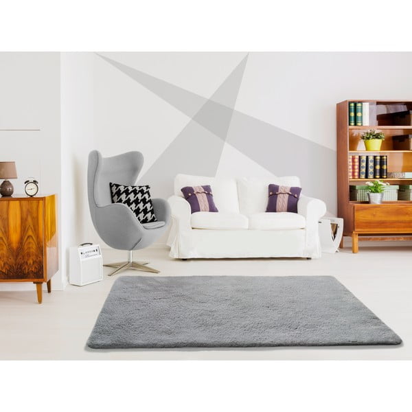 Szary dywan Universal Alpaca Liso, 140x200 cm-image-1