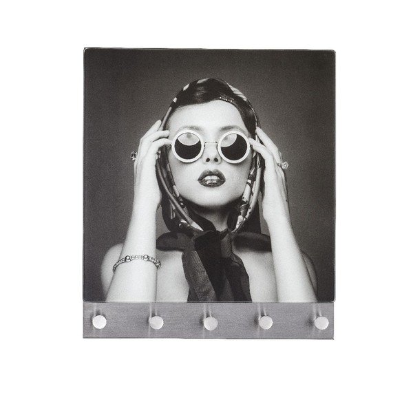 Magnetyczny wieszak na płaszcze Retro Girl-image-1