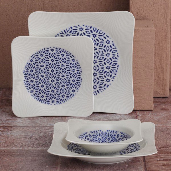 24-częściowy zestaw porcelanowych naczyń Güral Porselen Middle East-image-1