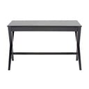 Czarne biurko z szufladą Actona Writex