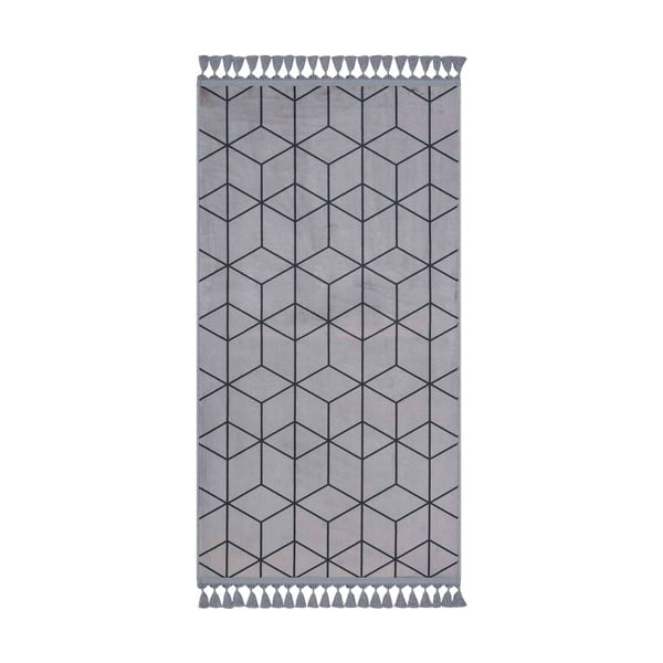 Szary dywan odpowiedni do prania 180x120 cm − Vitaus