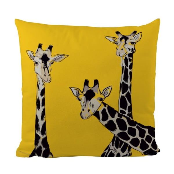 Poduszka Friendly Giraffes, 50x50 cm