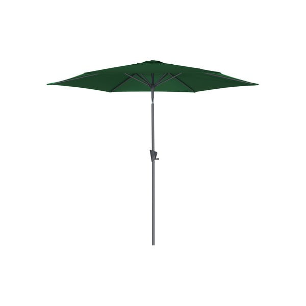 Ciemnozielony parasol ogrodowy ø 300 cm – Rojaplast