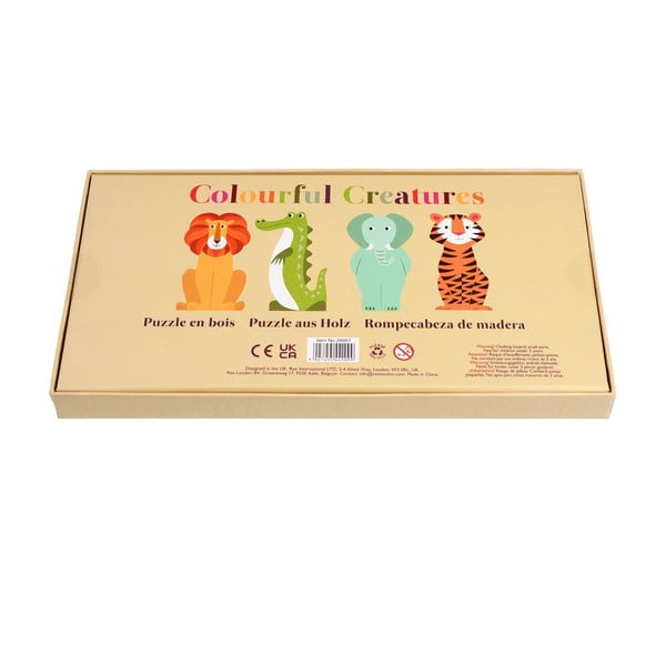 Puzzle drewniane Colourful Creatures – Rex London-image-3