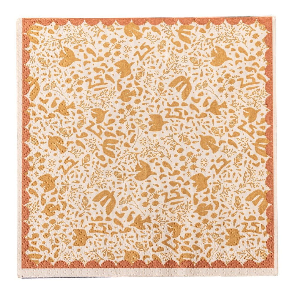 Papierowe serwetki zestaw 20 szt. 33x33 cm Anniversary – Bloomingville (zdjęcie 3)
