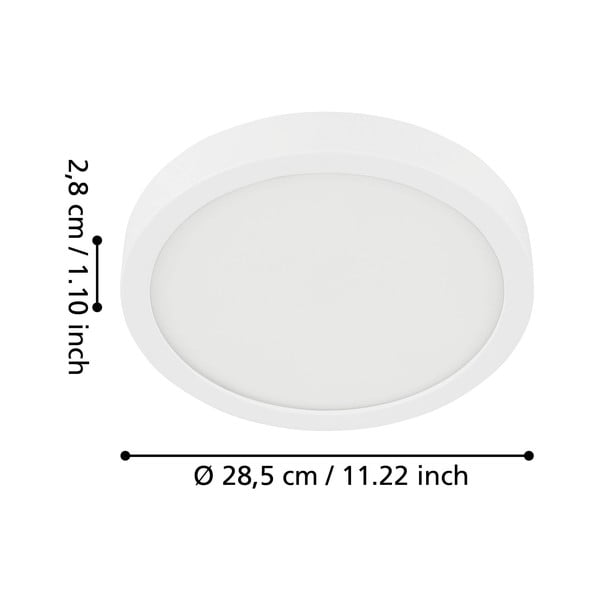 Biała lampa sufitowa LED FUEVA 5 – EGLO-image-3