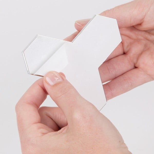 Potrójny haczyk samoprzylepny InterDesign Affixx-image-1
