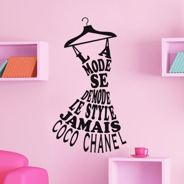 Naklejka Ambiance Coco Chanel Quote-image-1
