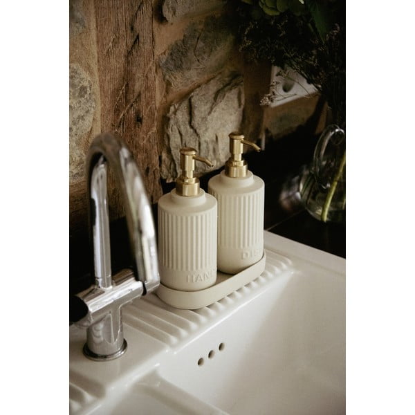 Kremowy ceramiczny stojak na akcesoria do mycia naczyń Heidi – Wenko-image-2