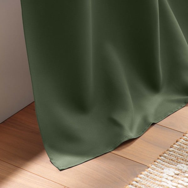 Zasłona zaciemniająca w kolorze khaki 135x280 cm Occult – douceur d'intérieur-image-4