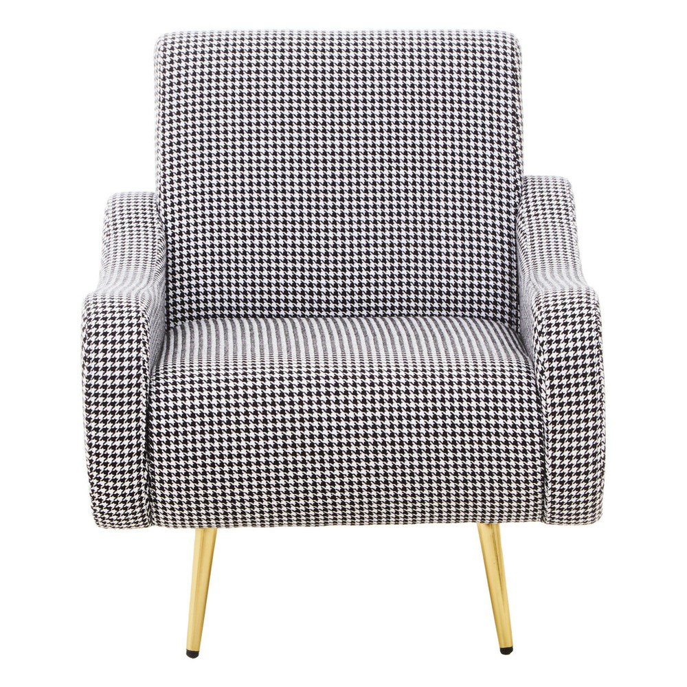 Czarno-biały fotel Holli – Premier Housewares (zdjęcie 3)