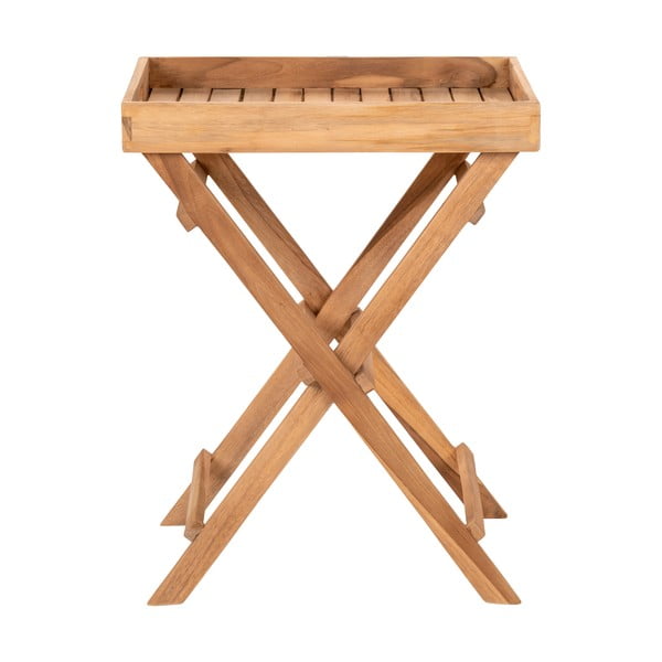 Barek ogrodowy z litego drewna tekowego 29x39 cm Ronda – House Nordic-image-1