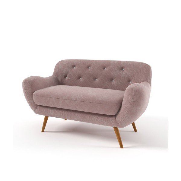 Jasnobrązowa
  sofa dwuosobowa Wintech Zefir-image-2