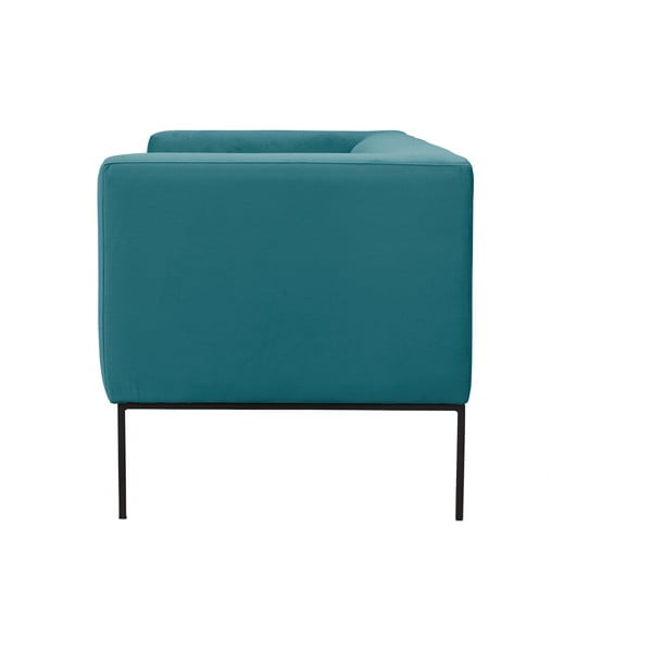 Turkusowa sofa Windsor & Co Sofas Neptune, 195 cm-image-3