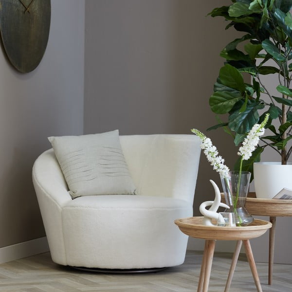 Rattanowe okrągłe stoliki zestaw 2 szt. ø 56 cm Colon – Light & Living-image-1