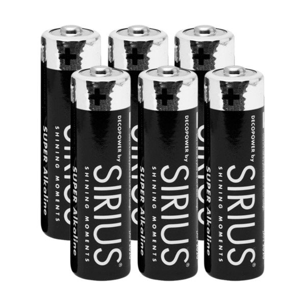 Baterie 6 szt. alkaliczne DecoPower – Sirius-image-1