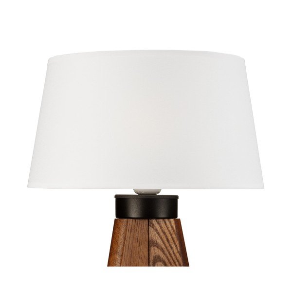 Biała lampa stołowa − LAMKUR-image-4