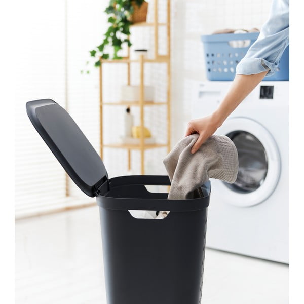 Plastikowy kosz na pranie 55 l Jona – Rotho-image-2