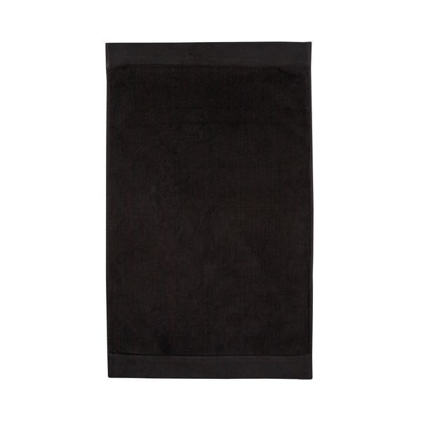 Czarny dywanik łazienkowy Seahorse Pure, 50x90 cm