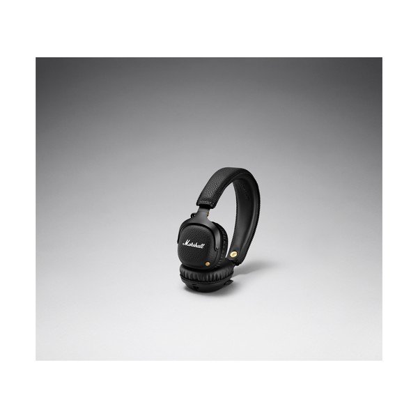 Czarne słuchawki bezprzewodowe Marshall Mid-image-4