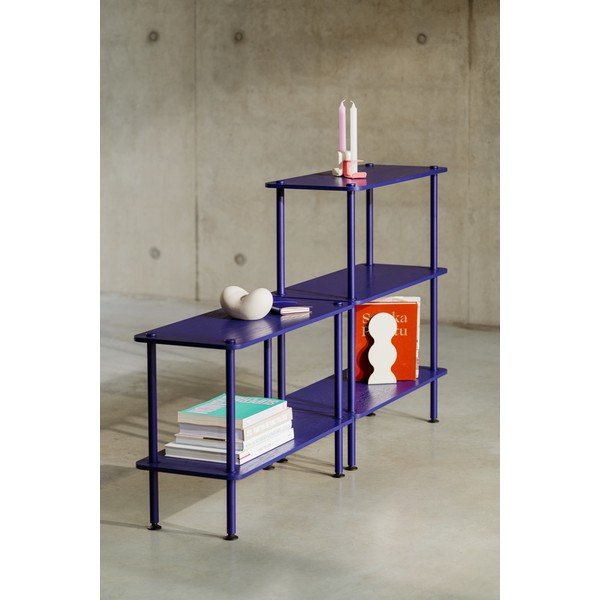 Czarny regał w dekorze dębu 80x54,5x35 cm Teidi – noo.ma-image-2