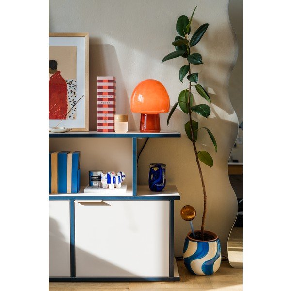 Czerwona lampa stołowa (wysokość 27 cm) Gozar  – Leitmotiv-image-1