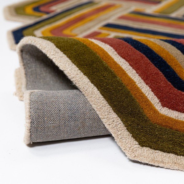 Wełniany dywan tkany ręcznie 140x200 cm Lattice Shaped  – Flair Rugs-image-2