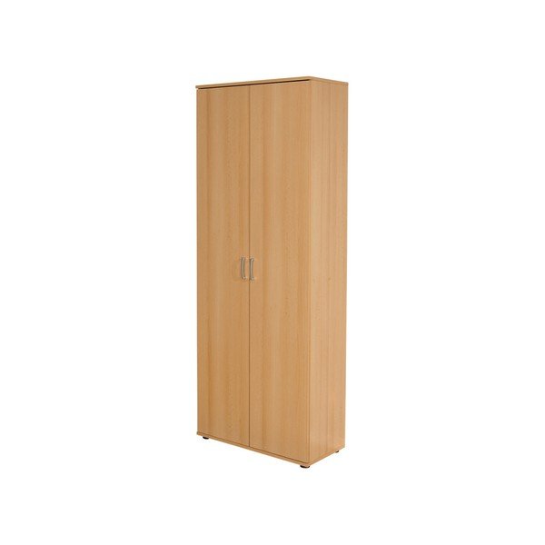Brązowa szafa dwudrzwiowa Evegreen House Home, wys. 189 cm