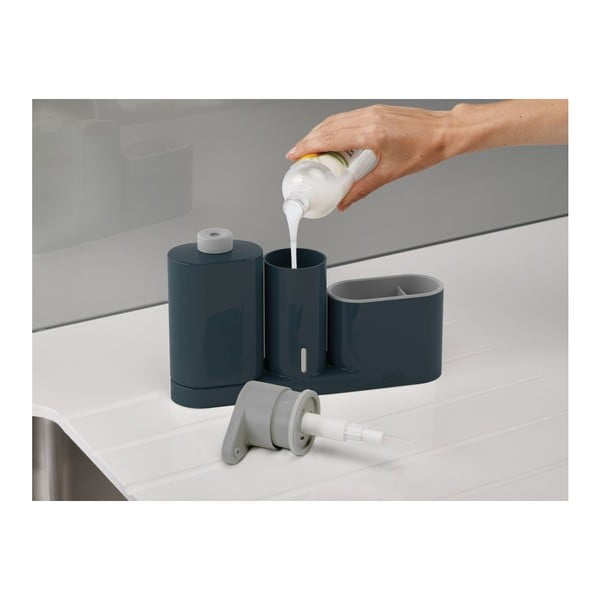 Szary stojak na środki czystości Joseph Joseph SinkBase Plus-image-1