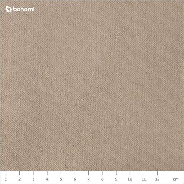 Brązowy fotel uszak Max Winzer Lorris Velour Sahara-image-1