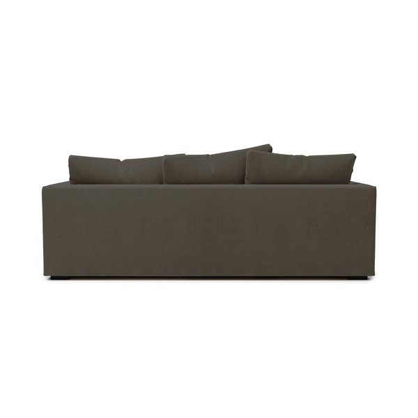 Ciemnoszara sztruksowa sofa 220 cm Comfy – Scandic-image-2