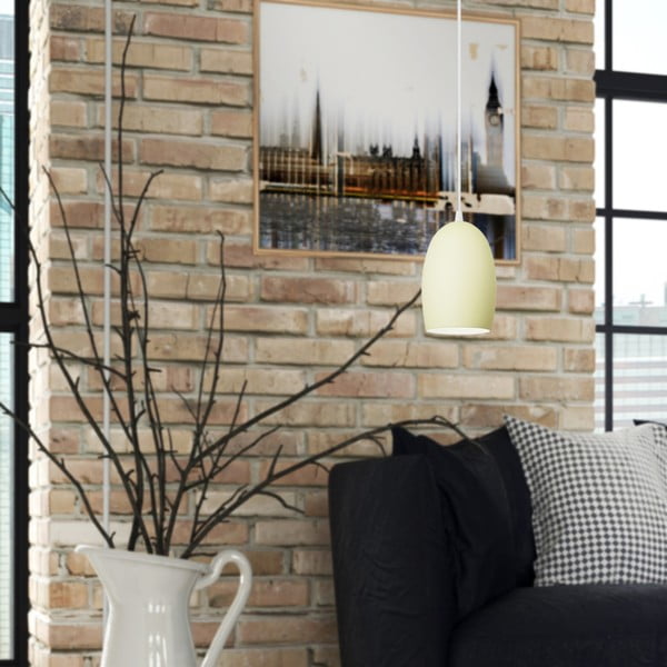 Miedziana lampa wisząca z czarnym kablem i czarną oprawką Sotto Luce Ume-image-4