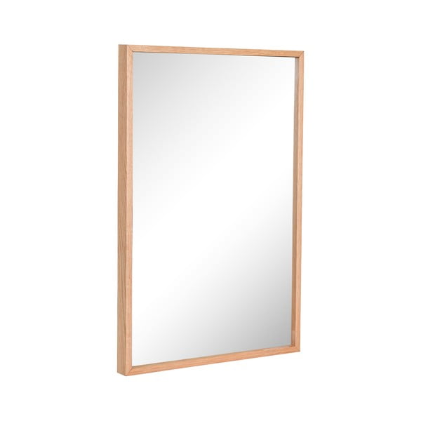 Lustro ścienne z drewnianą ramą Depth – Hübsch-image-2