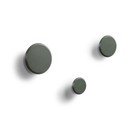 Szarozielone ścienne drewniane haczyki zestaw 3 szt. Nadua – Kave Home