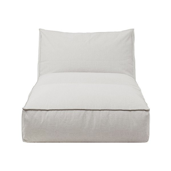 Jasnoszary leżak ogrodowy Blomus Cloud, dł. 190 cm