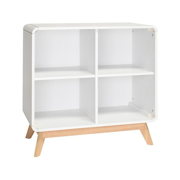 Biały regał 75x75 cm Caitlin – Støraa-image-2