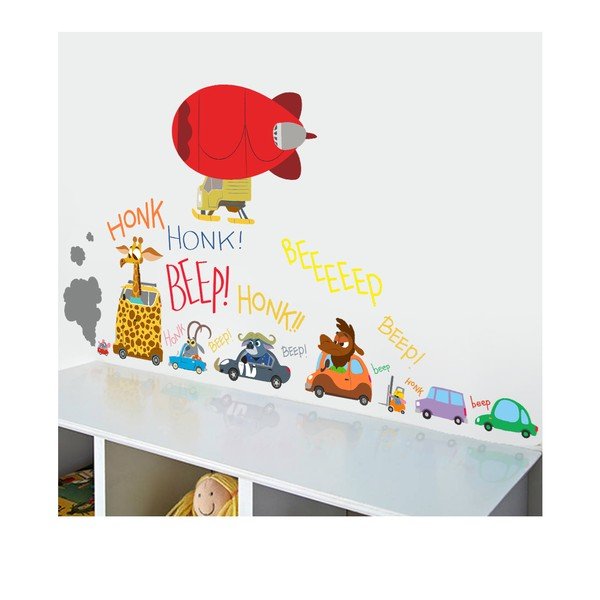 Naklejka Fanastick Traffic Jam And Baloon-image-1