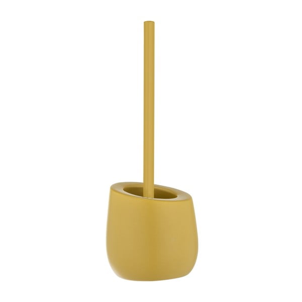 Żółta ceramiczna szczotka do WC Badi – Wenko