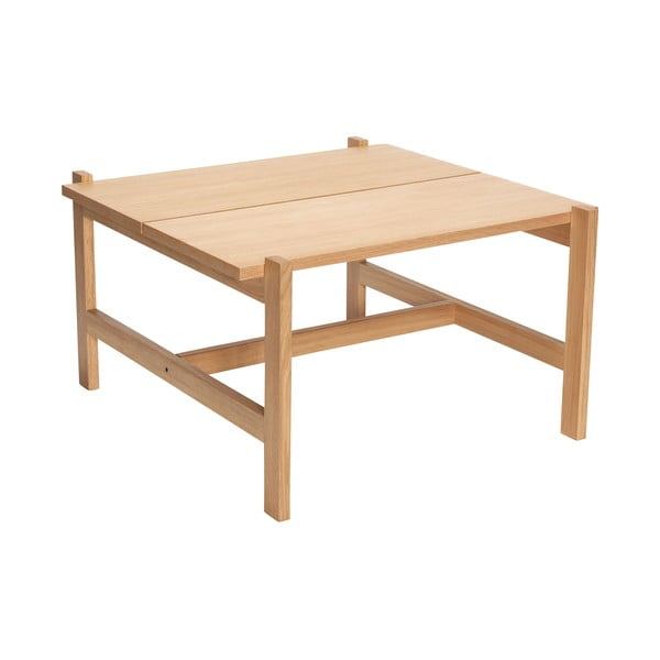 Stolik z blatem w dekorze dębu 80x80 cm Dash – Hübsch-image-2