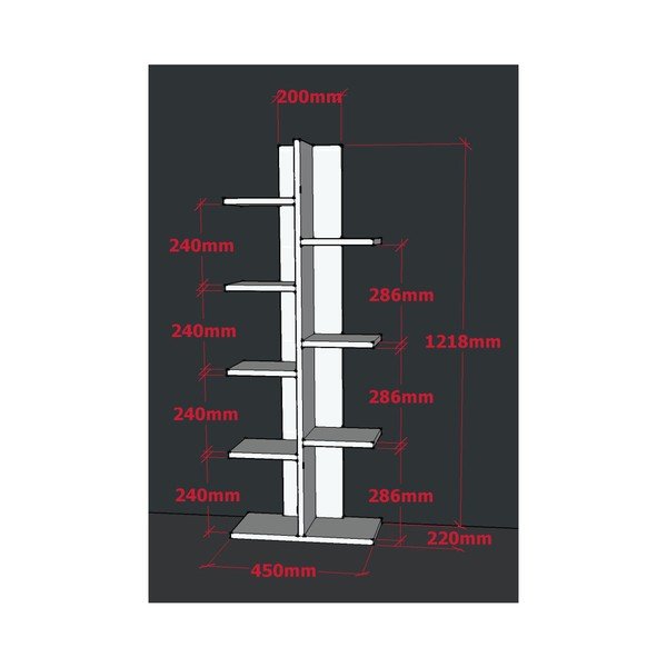 Biały regał Tree-image-1