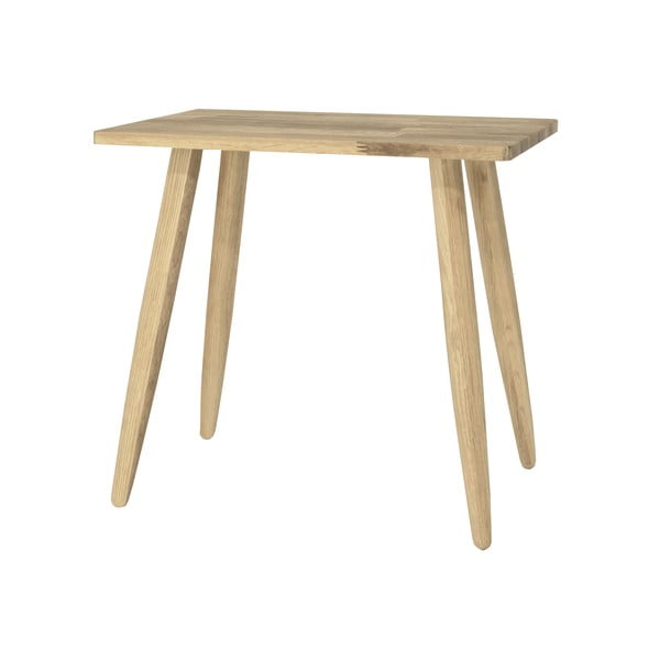 Taboret z drewna dębowego Canett Uno