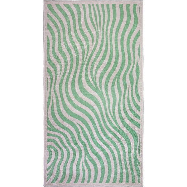 Zielony dywan odpowiedni do prania 120x180 cm Green Zebra – Vitaus