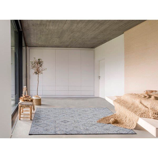 Jasnoniebieski dywan 95x140 cm Arlette – Universal-image-1