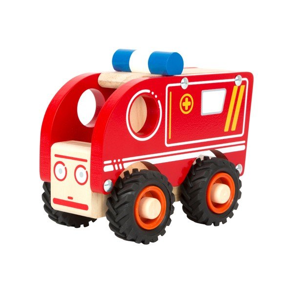 Dziecięca drewniana karetka Legler Ambulance-image-4