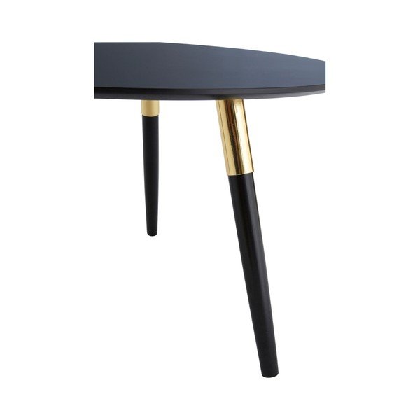 Czarny okrągły stolik ø 80 cm Nostra – Premier Housewares-image-1