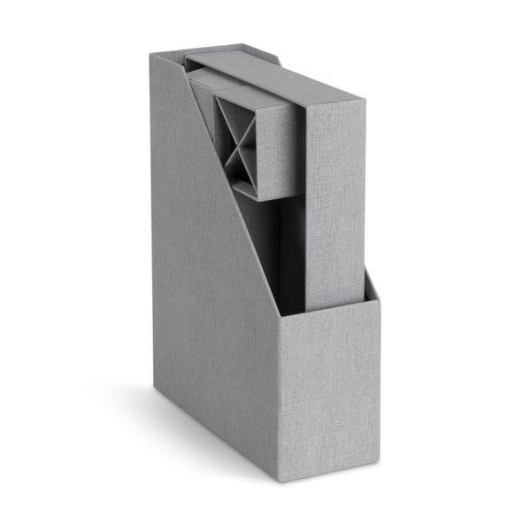 Kartonowe organizery zestaw 4 szt. Hugo Canvas Paper Laminate – Bigso-image-2