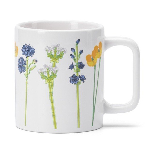 Biały ceramiczny kubek dla dzieci 300 ml Meadow Flowers – LEGO®